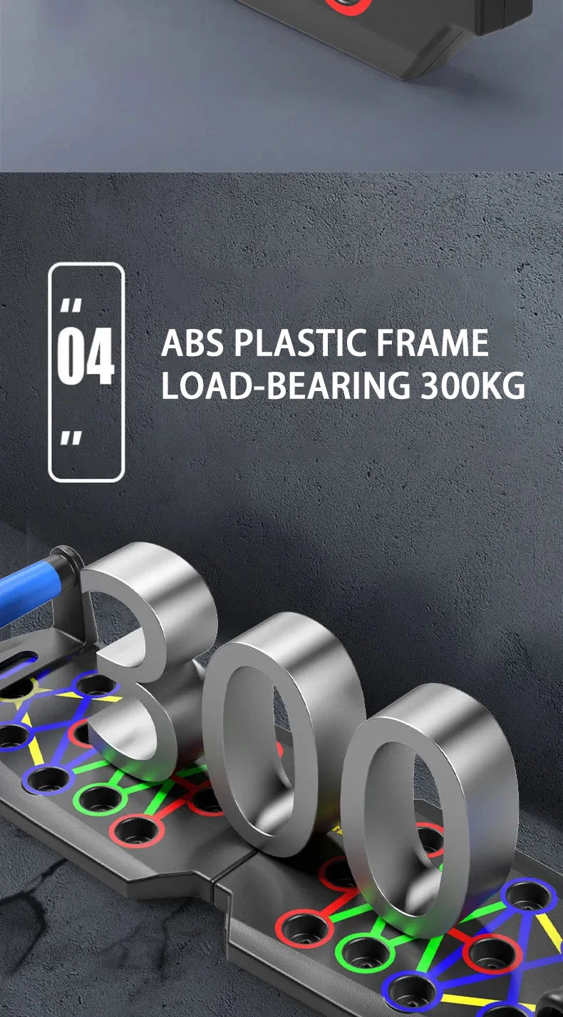 Ensemble de planche de push-up / Barre de push-up multifonctionnelle