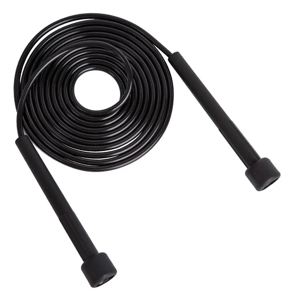 Corde à sauter en PVC noir