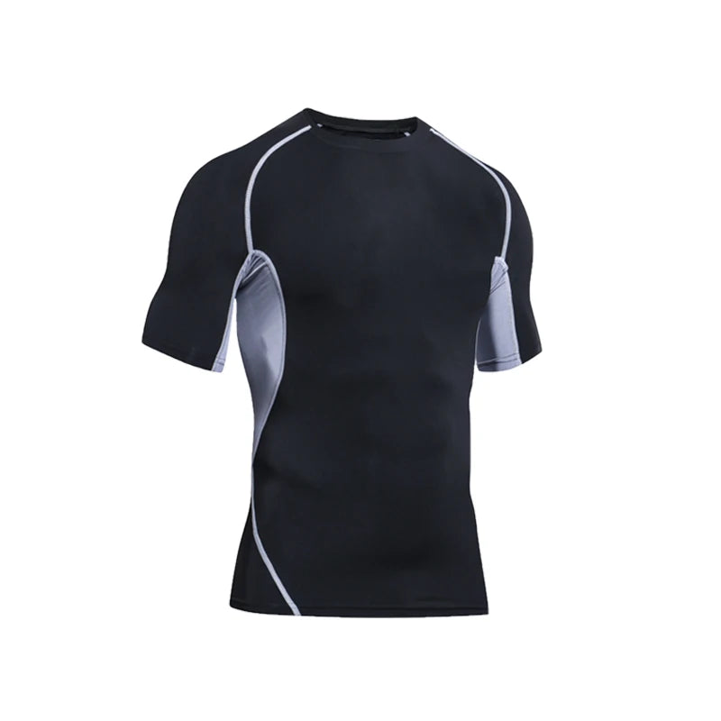 Conception de qualité personnalisée Spandex Compression Fitness Entraînement Wear Basketball Sport Running Shirt