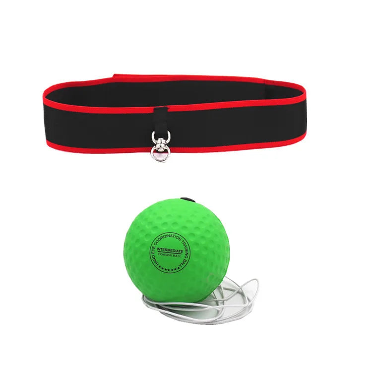 New Product Boxing Reflex Balls Set with Headband Boxing Reflex Ball Speed Training Reaction Reflex Ball
