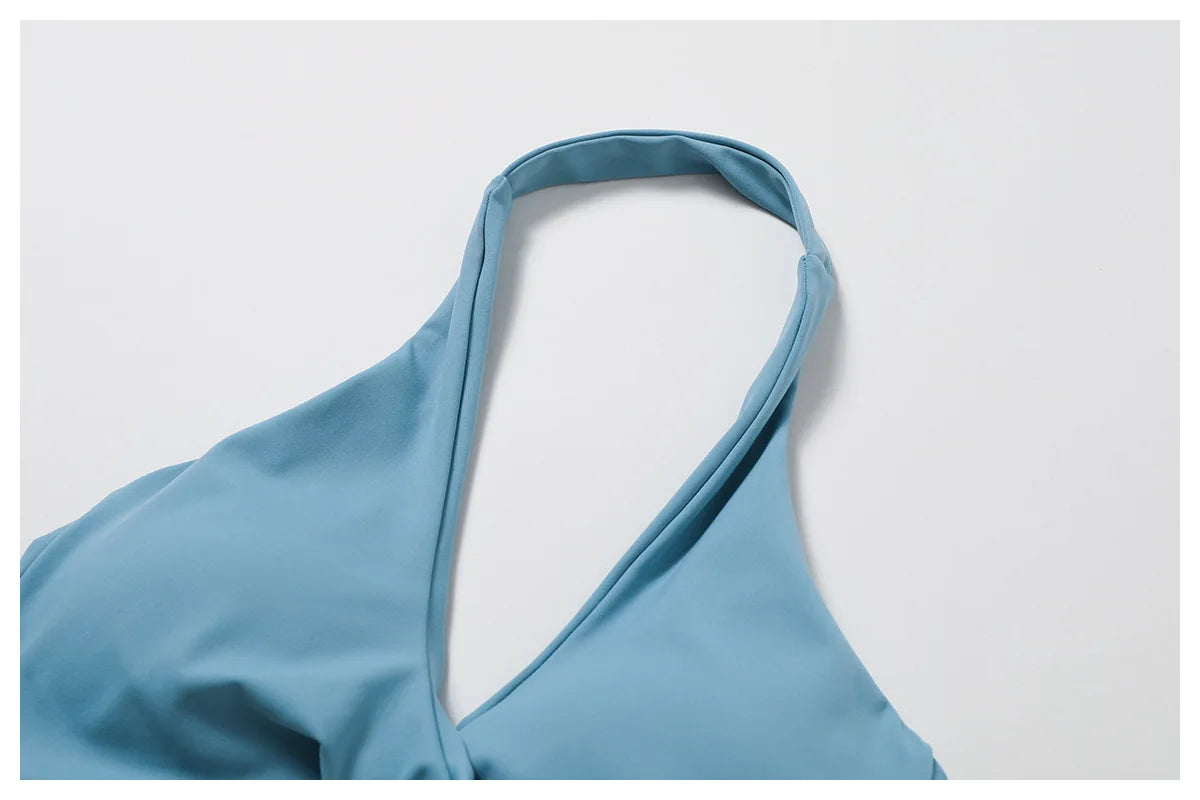 2PCS Yoga Set Nude Feeling Workout Sets Femmes Survêtement Gym Push Up Fitness Running Workout Sportwear Sport Bra Leggings Costume