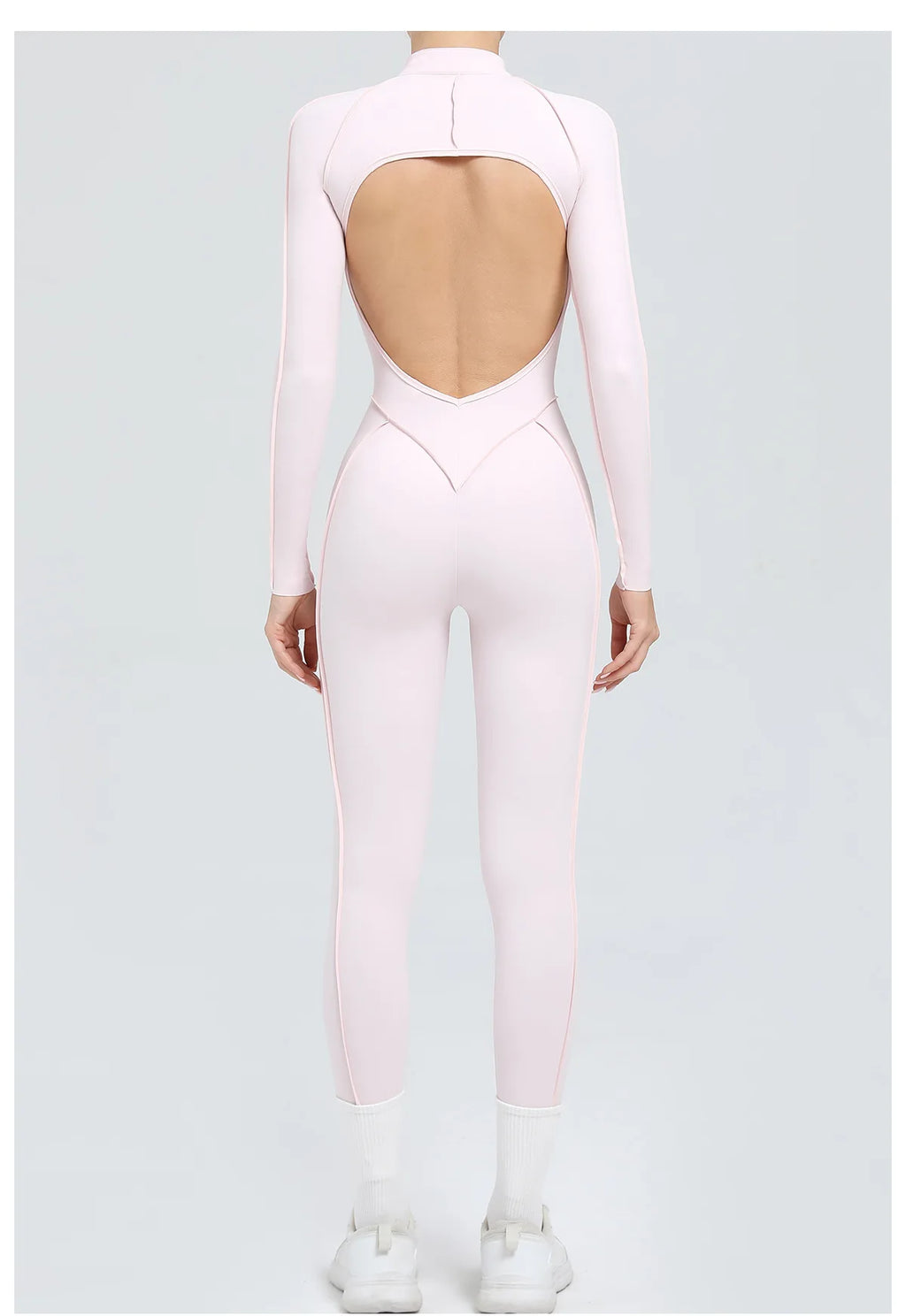Costume de yoga Ensemble de gymnastique Femmes Entraînement Vêtements de sport Fitness Combinaison de sport à manches longues Femmes Push Up Vêtements d’entraînement féminins Bodysuits