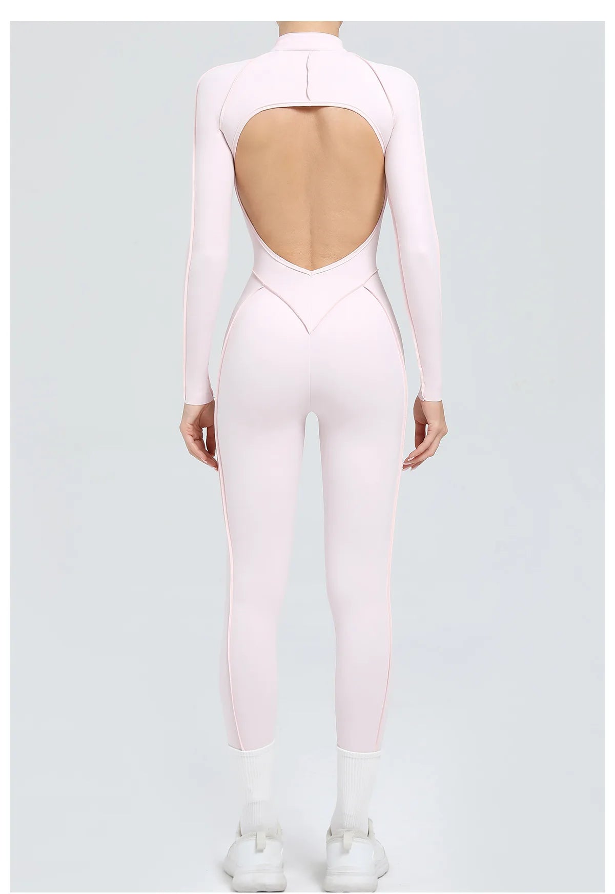 Costume de yoga Ensemble de gymnastique Femmes Entraînement Vêtements de sport Fitness Combinaison de sport à manches longues Femmes Push Up Vêtements d’entraînement féminins Bodysuits
