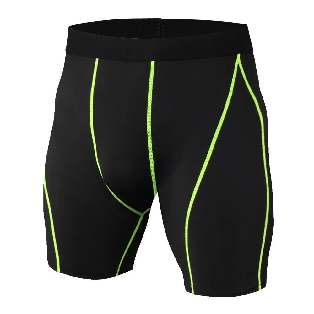 Men's Compression Shorts Men Summer Skinny Tights Quick Dry Male Training Sport Shorts Jogging Gym Fitness Running Short Pants