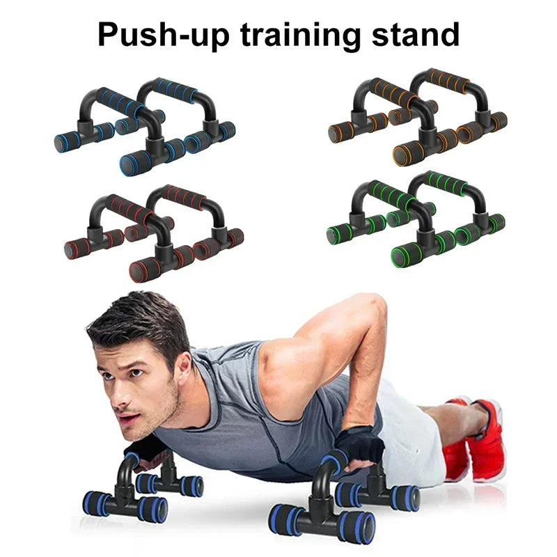 Équipement de fitness d’entraînement musculaire portable Poignée en mousse antidérapante Push Up Support Équipement de fitness domestique confortable
