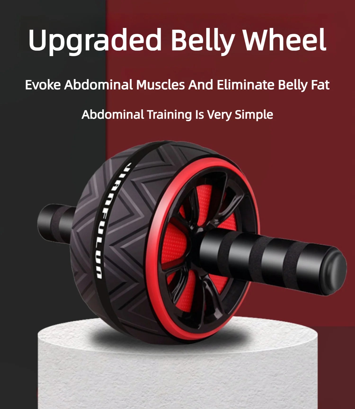 Rouleau d’entraînement ABS Équipement d’exercice Core Abdominal