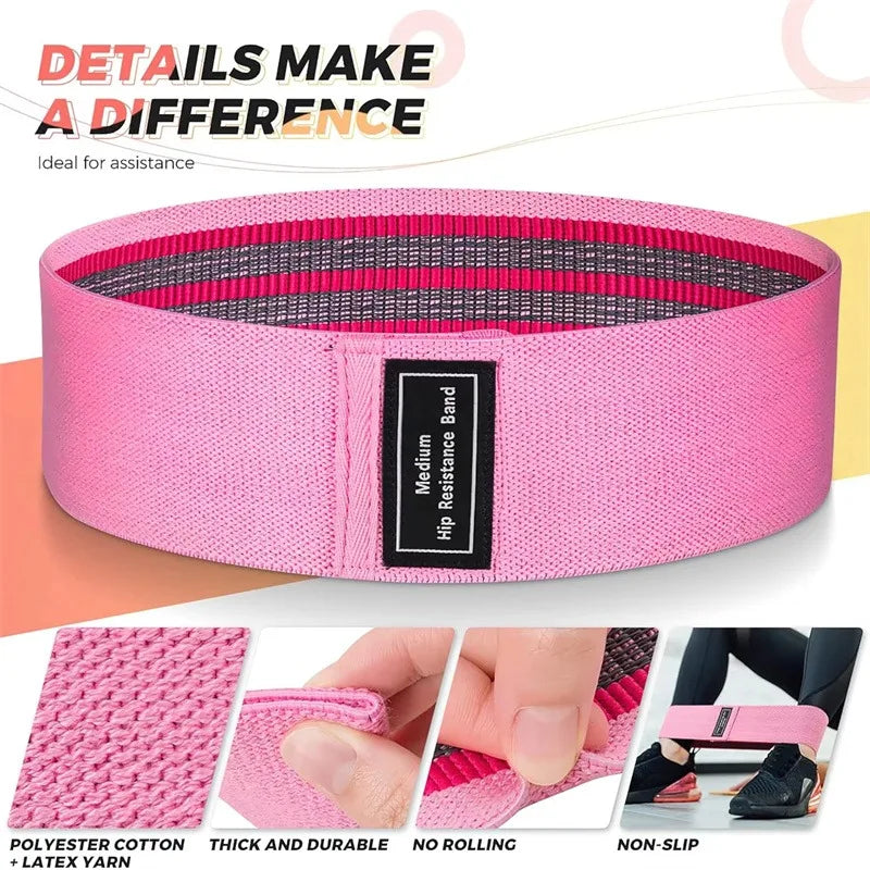 Resistance Bands Expander Rubber Bands For Fitness Elastic Band For Sport Training Exercise Bodybuilding Women Gym Equipment