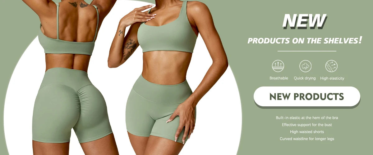 2PCS Costume de yoga Ensemble de sport Femmes Ensemble de gym à séchage rapide Femmes Survêtement Running Workout Chemise de sport à manches longues Vêtements de yoga