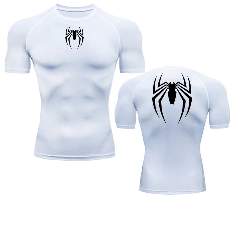 Men Running Compression T-shirt Short Sleeve Sport Tees Gym Fitness Sweatshirt Male Jogging Tracksuit Homme Athletic Shirt Tops