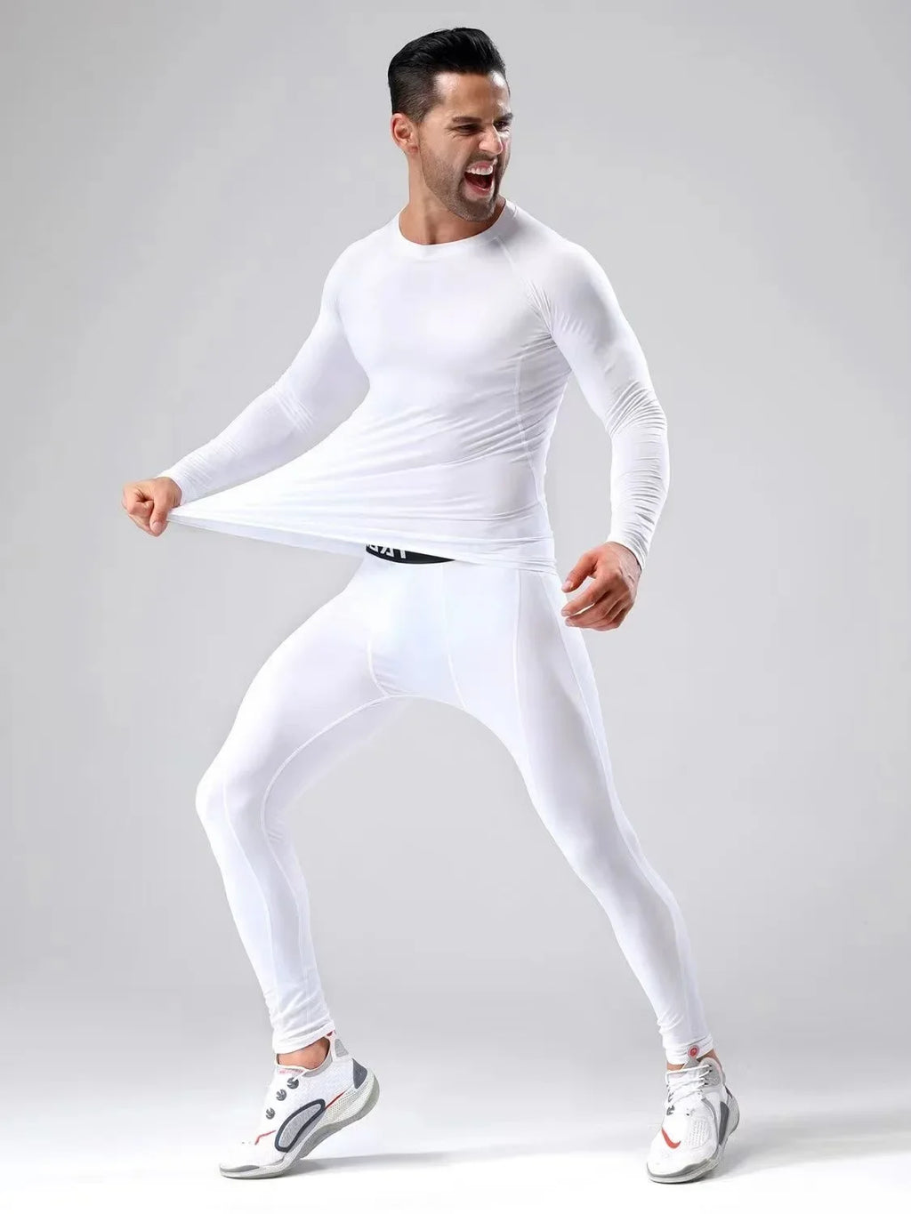 2pcs  Vêtements de sport Costume d’entraînement élastique/ Ensembles Entraînement