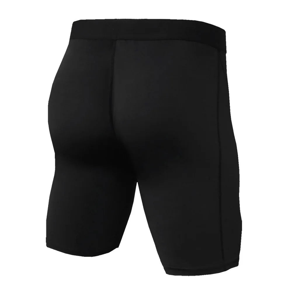 Men's Compression Shorts Men Summer Skinny Tights Quick Dry Male Training Sport Shorts Jogging Gym Fitness Running Short Pants