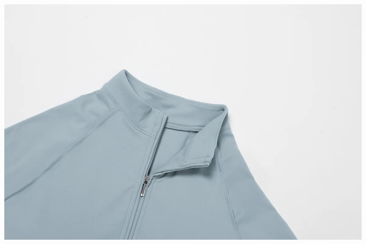 Body de yoga à manches longues survêtements pour femmes Combinaisons zippées de gym Entraînement sportif Haute intensité Fitness Collants une pièce Costume