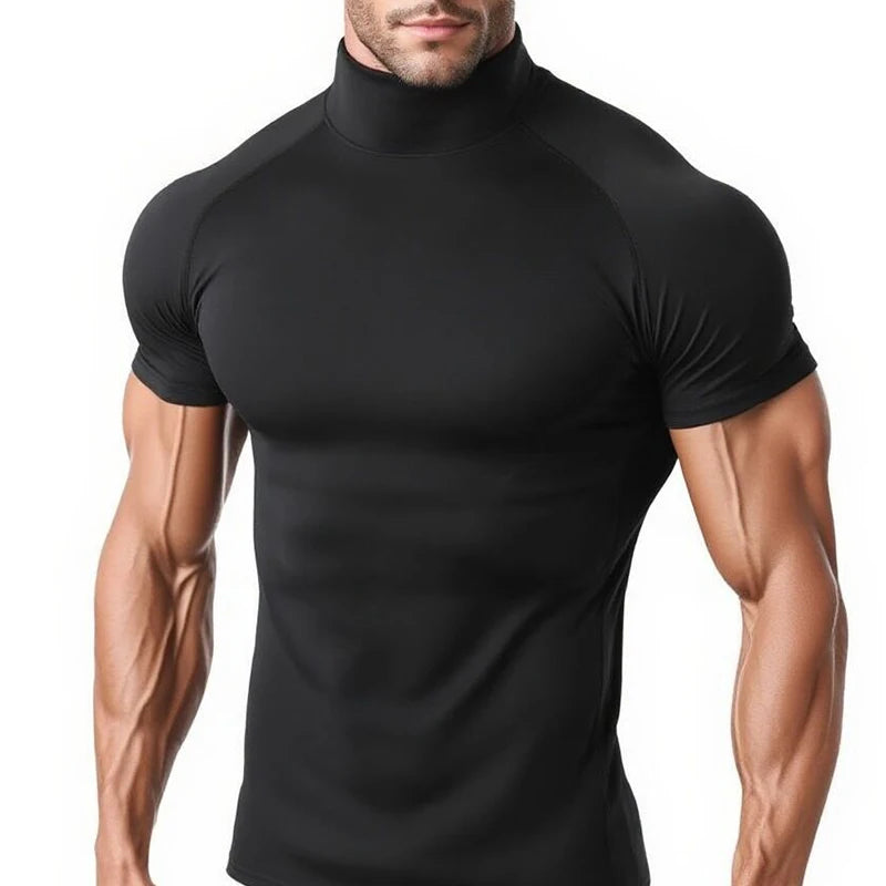 T-shirt de compression pour hommes Bodybuilding