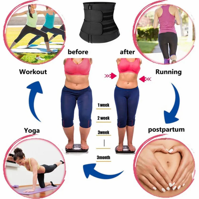 1pc Waist Trainer Minceur Body Shaper Fitness