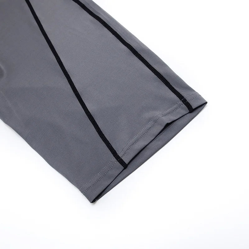 Men Bodybuilding Shorts Fitness Workout Inseam Gym Knickers Male Muscle Alive Elastic Compression Tights Skinny Leggins Hombre