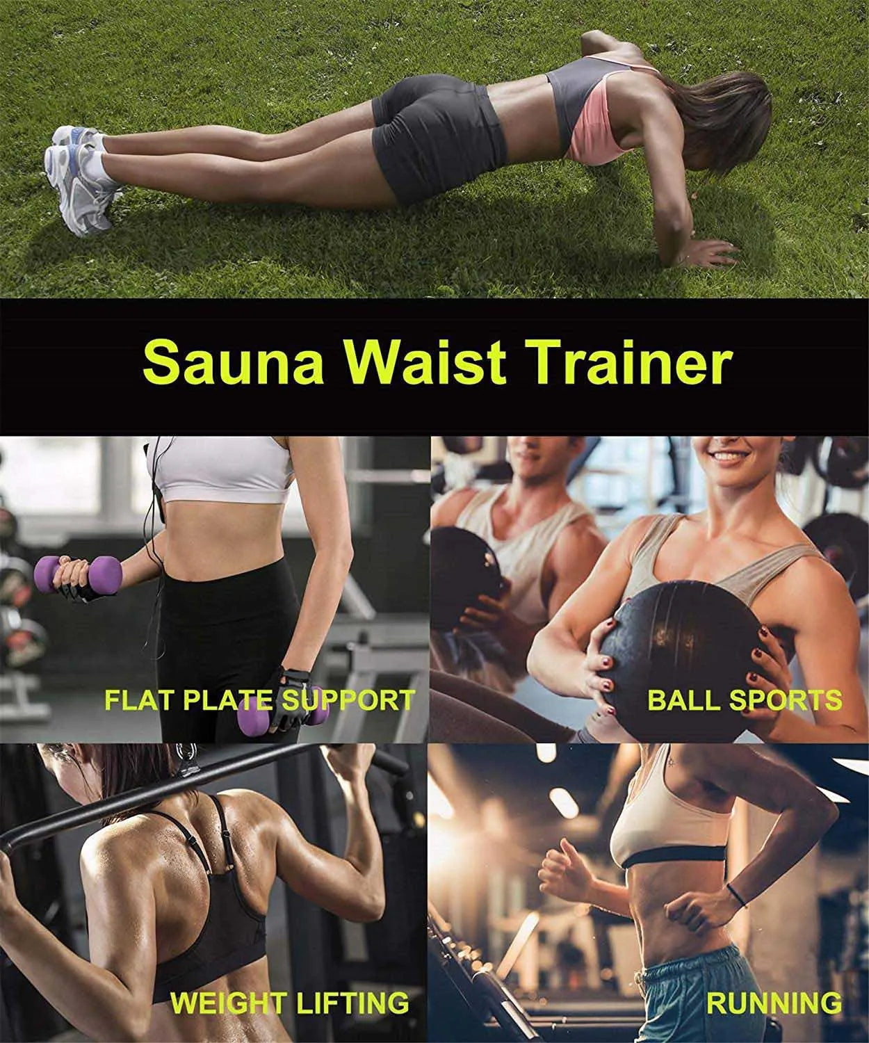 1pc Waist Trainer Minceur Body Shaper Fitness