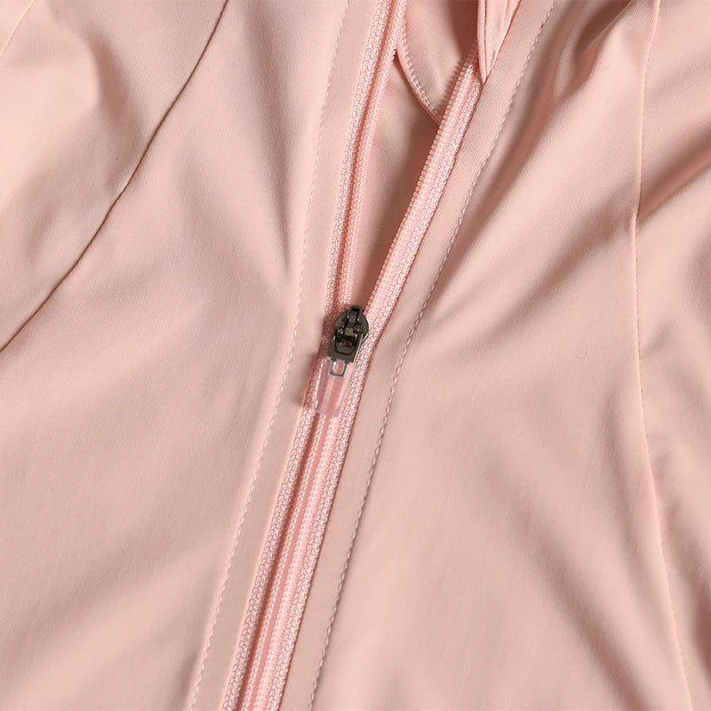 Nouveau yoga vêtements dames manteau rond haut élastique lâche exercice yoga fitness manches longues col debout hauts de yoga